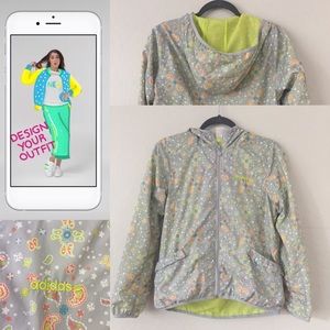 Adidas NEO Sport Paisley Print Hooded Jacket